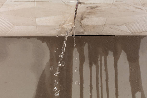 Professional Sewage Cleanup technician working in Como, WI